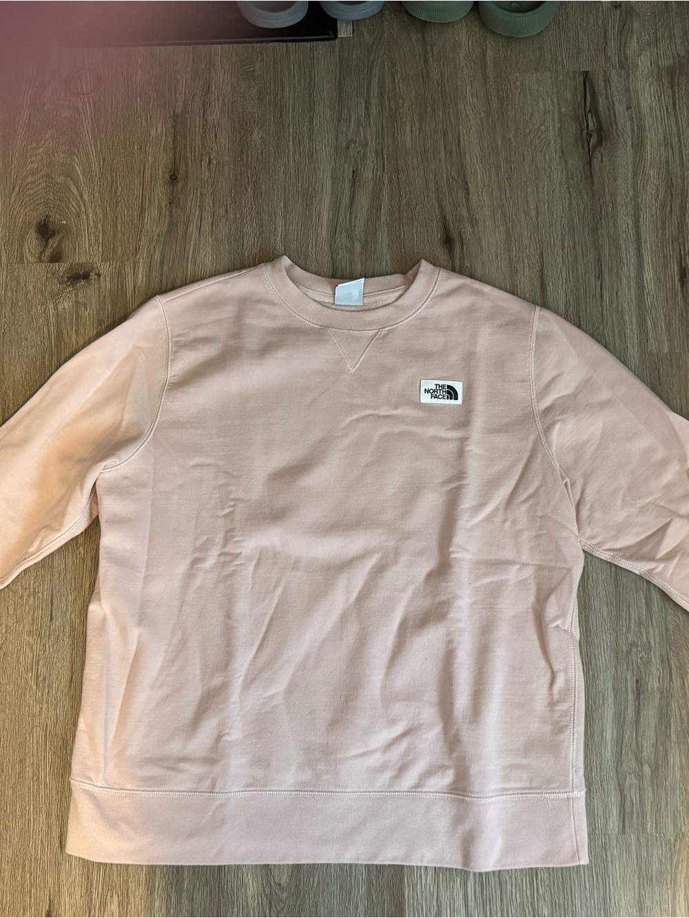 The North Face Women's Crewneck Sweatshirt — Pale Pink